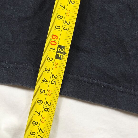 RVCA Mens Size Small Black Graphic T Shirt Black Diamond Riders Casual Walking - Picture 9 of 9